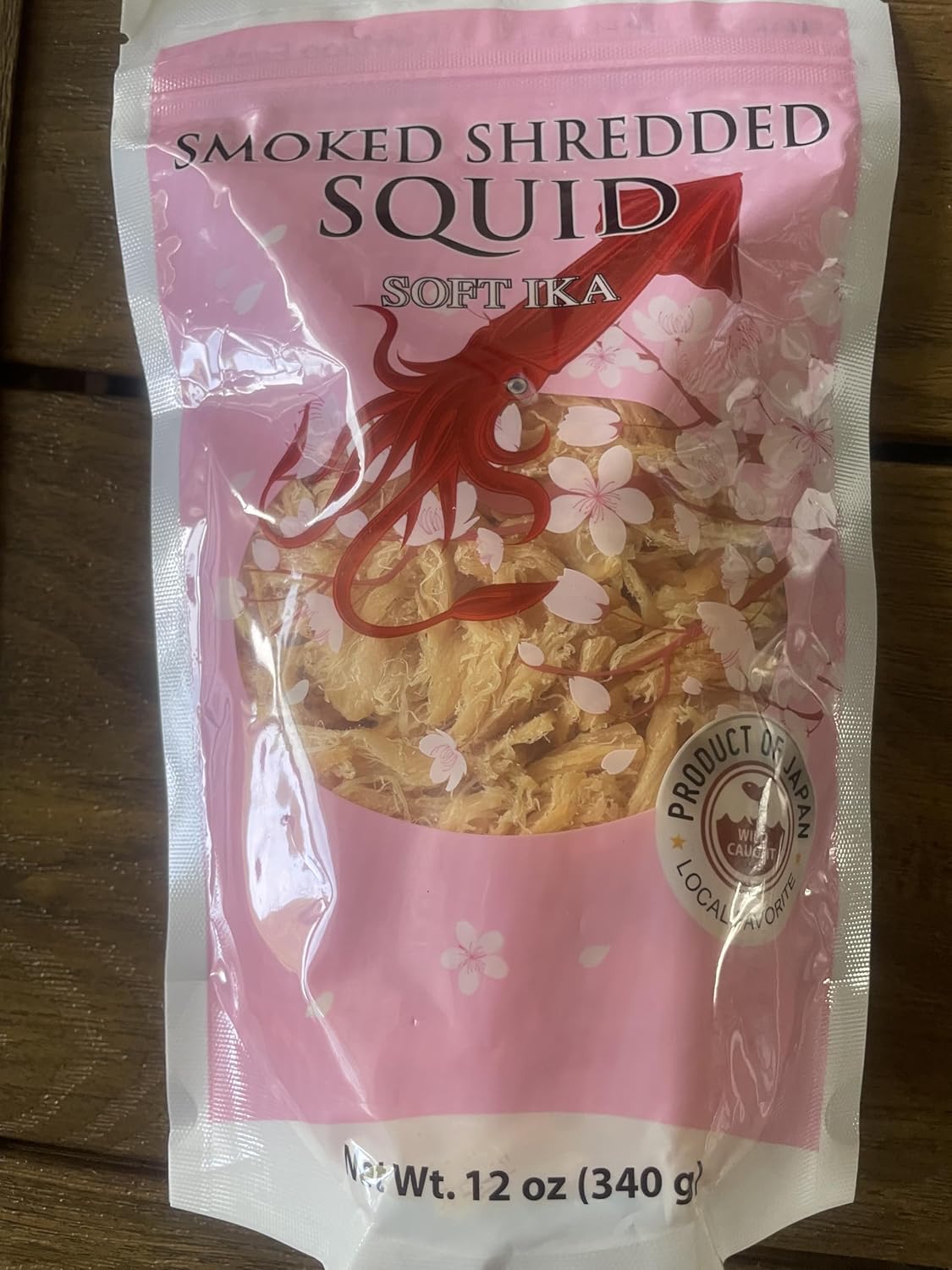Smoked Shredded Squid: Soft Ika 12oz (Product of Japan)