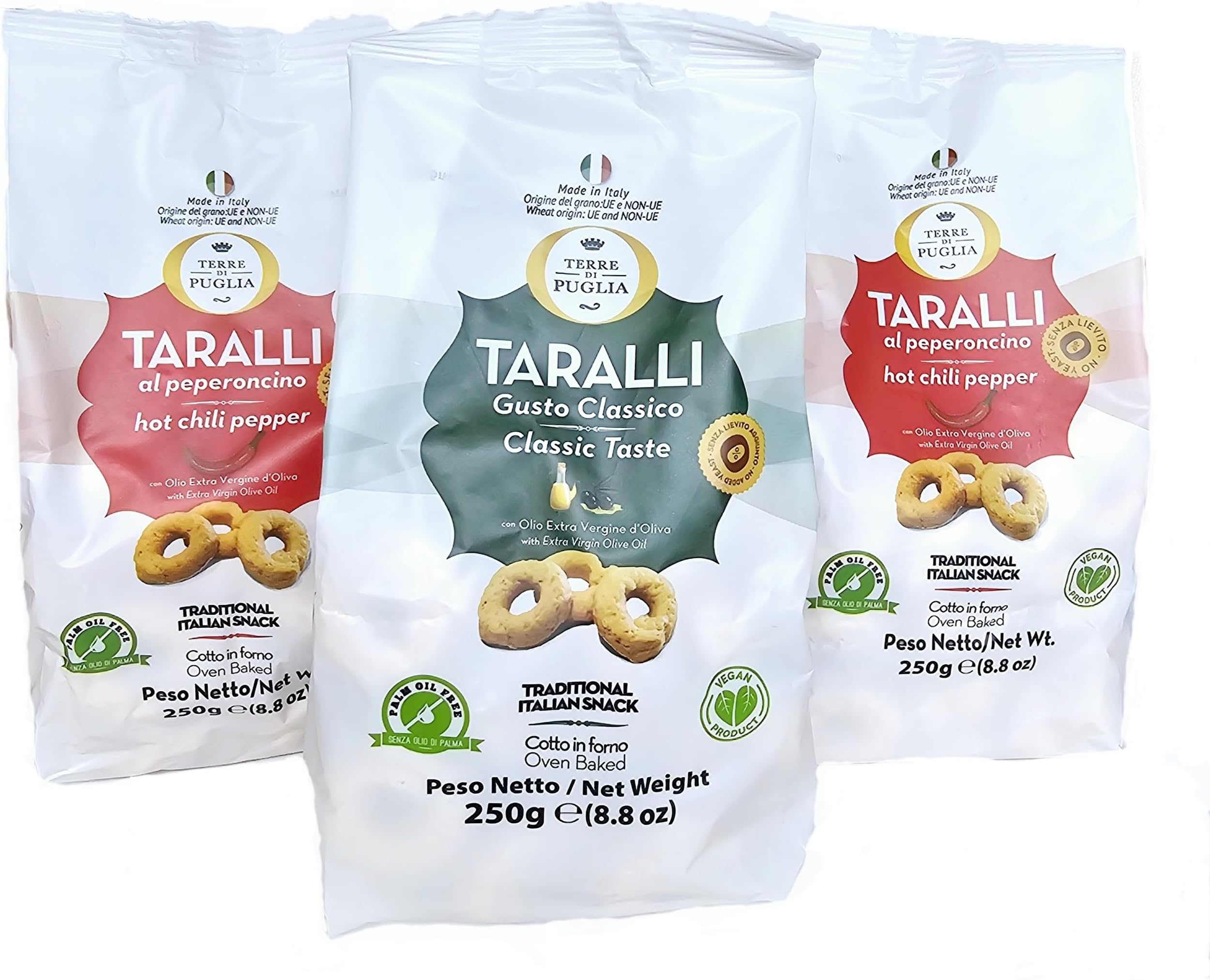 Taralli Classic, 8.8 oz (Pack of 3)