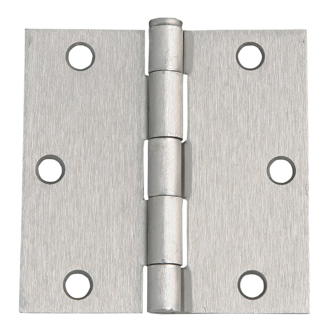 Onwon 10 Pcs Folding Butt Hinges Silver Tone Home Furniture Hardware Door Hinge