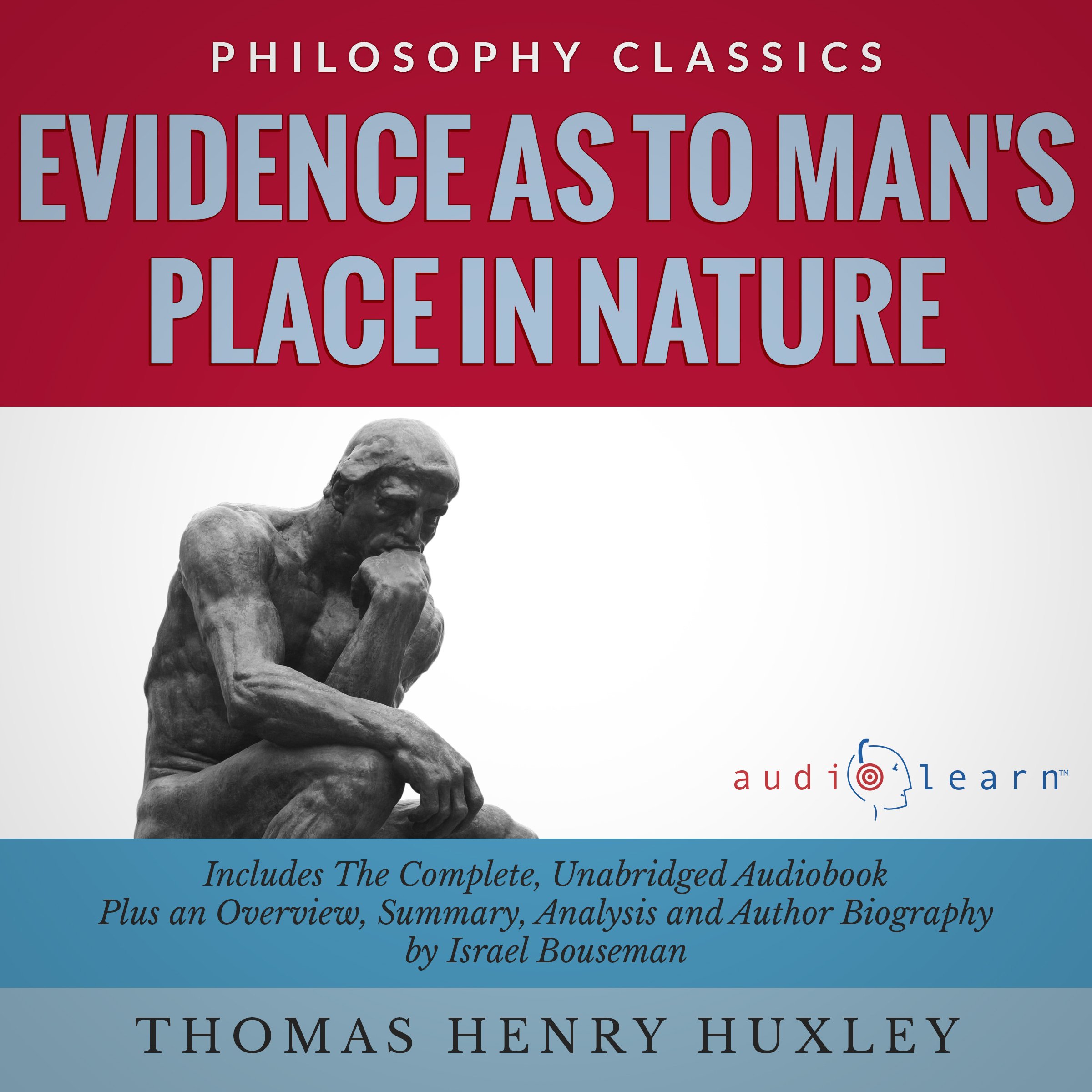 Cover art for Evidence as to Man's Place in Nature