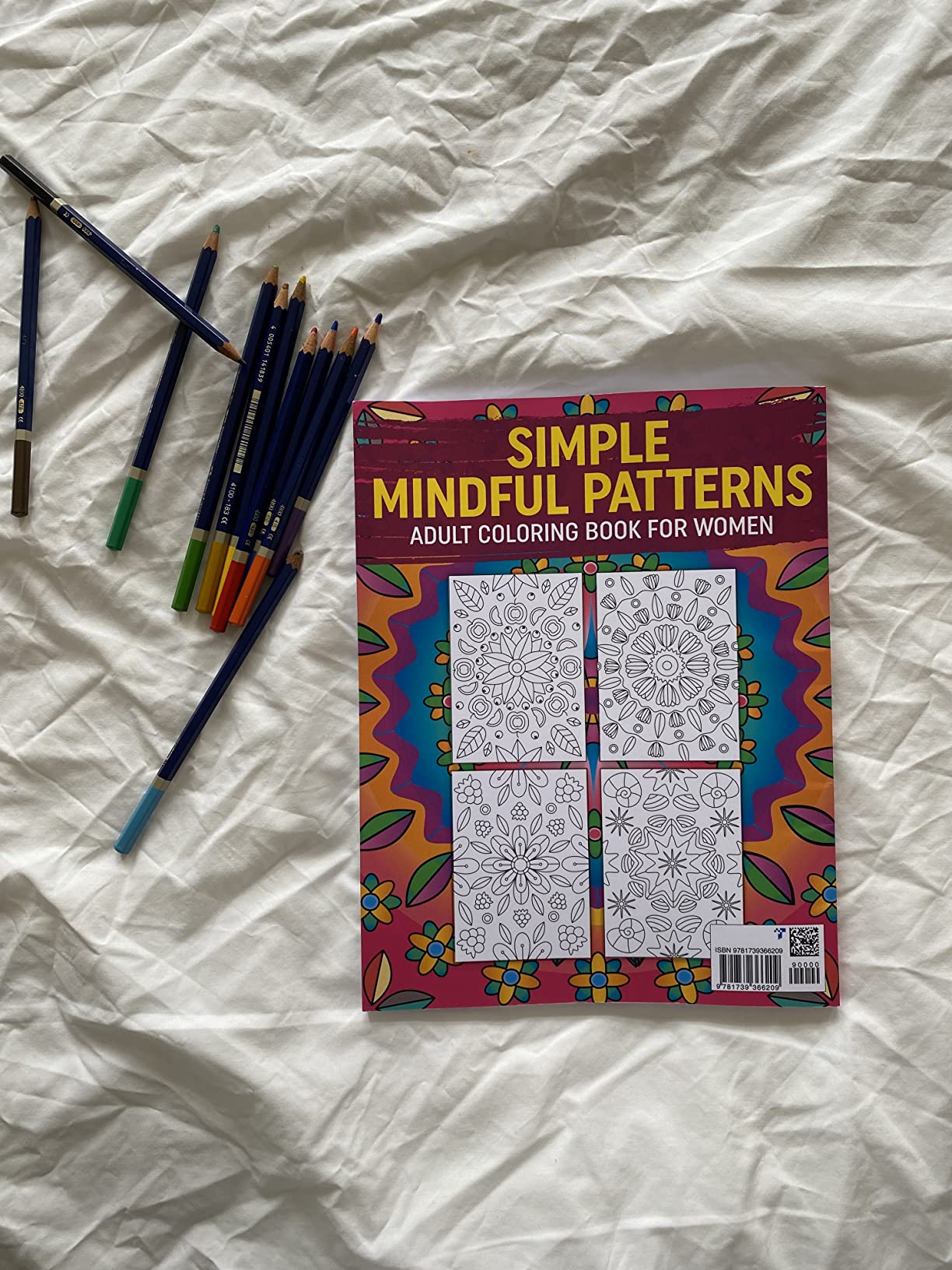Simple Mindful Patterns Adult Coloring Book For Women: Encourage ...