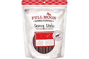 Full Moon All Natural Human Grade Dog Treats, Made in the USA