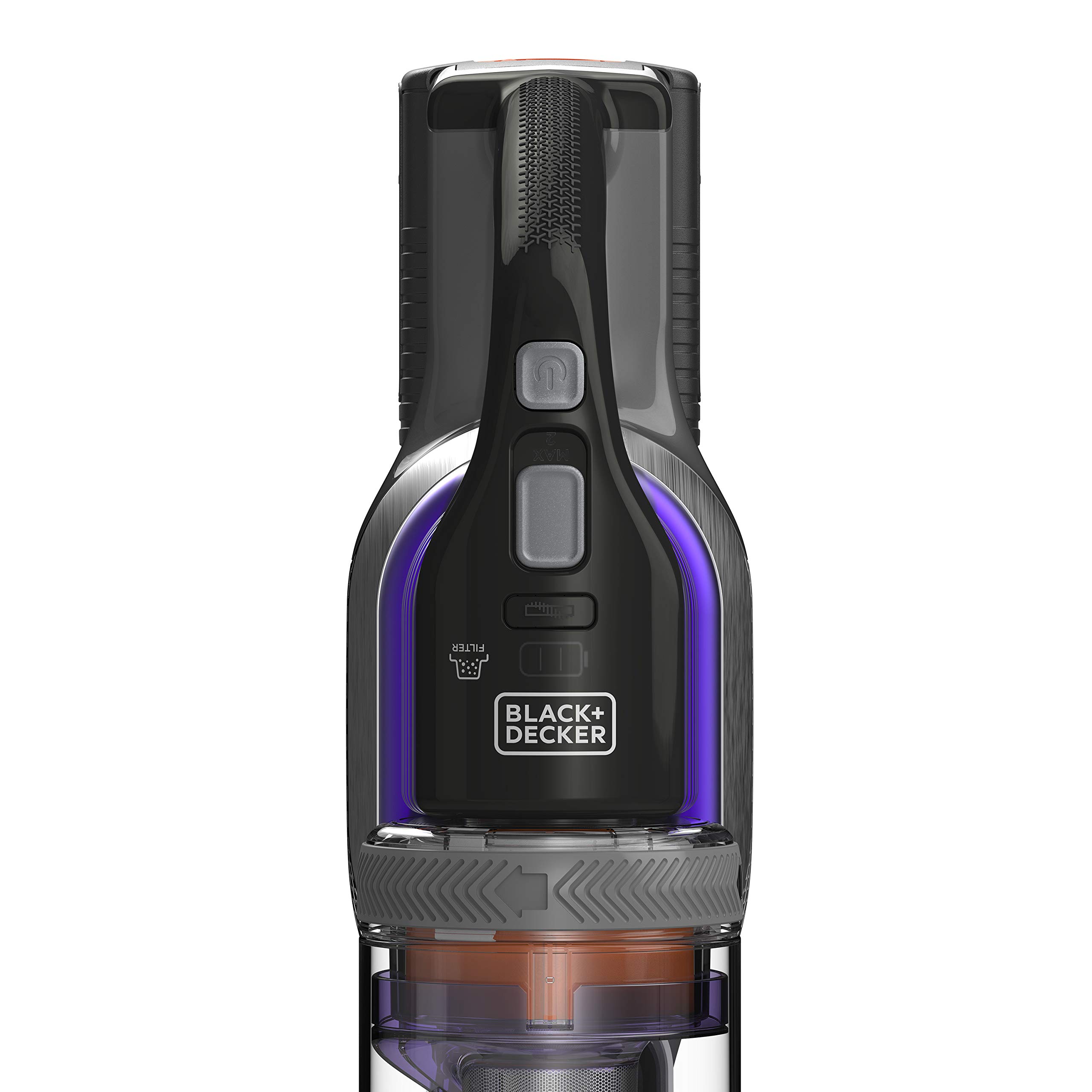 Black+Decker BHFEV362DP-QW Aspirador de Escoba 4en1 Power Series Extreme Especial para Mascotas con batería Externa 36V 2Ah.3 velocidades y 78min de autonomía.