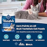 Vista 3 de Blue Buffalo Tastefuls Alimento para Gatitos con DHA - Comida Seca para Gatos Hecha en los Estados Unidos con Ingredientes Naturales, Receta