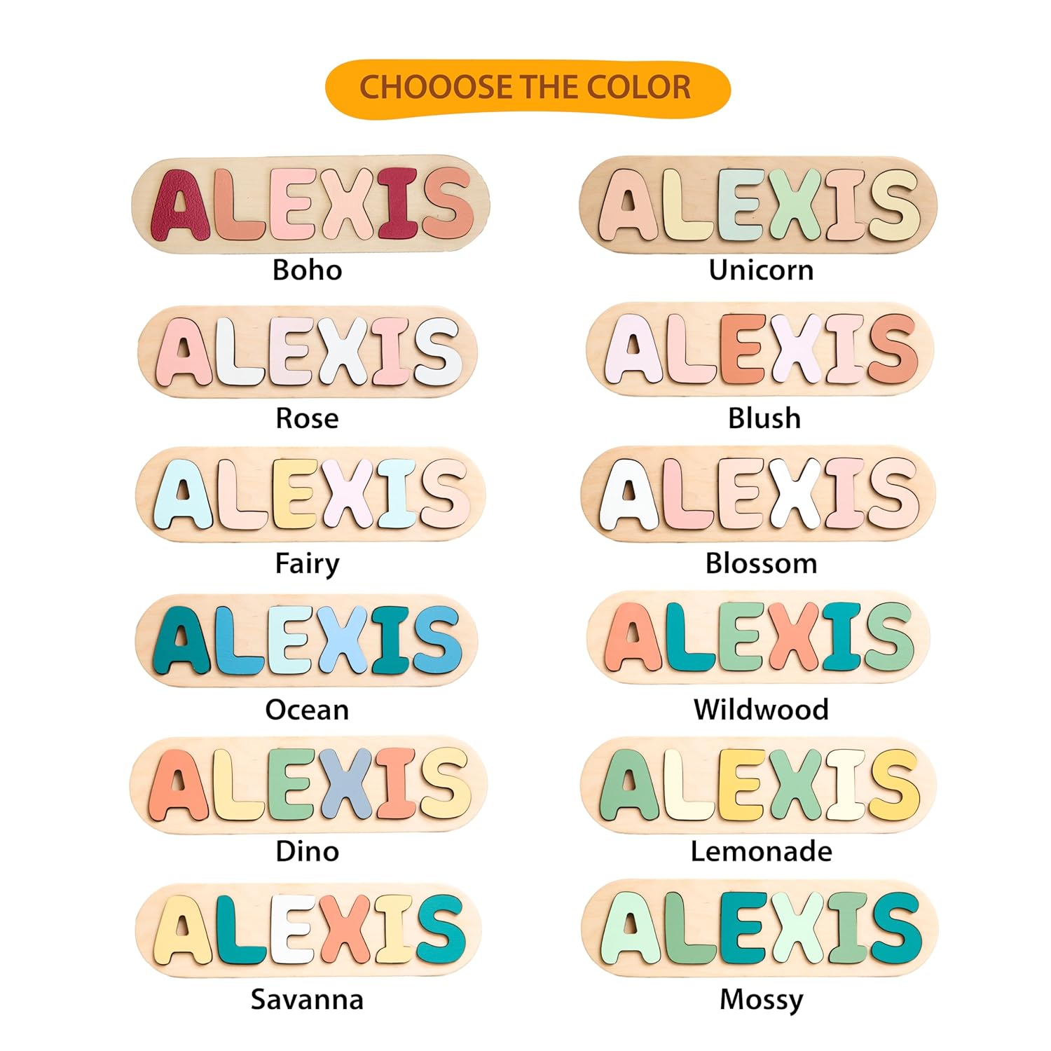 Personalized Baptism Gift for Boys, Custom Wooden Name Puzzle, Christening Keepsake, Christian Baby Nursery Decor
