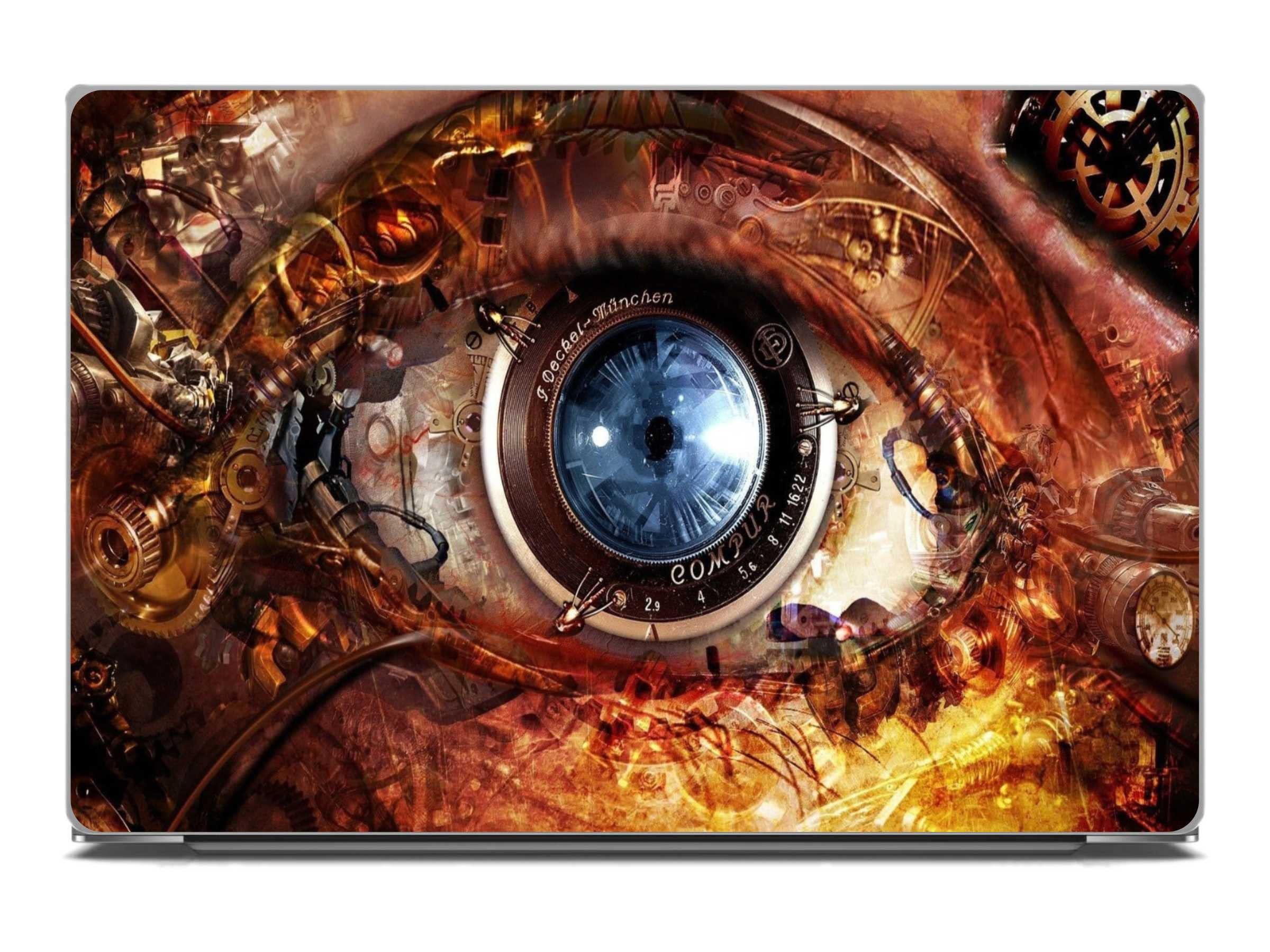 Eye Machine Laptop Skin, 15.6-Inches, Multicolour