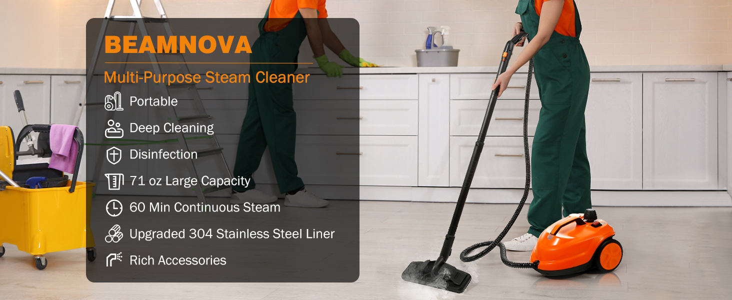 Amazon.com - BEAMNOVA Steam Cleaner Electric Household Steamer