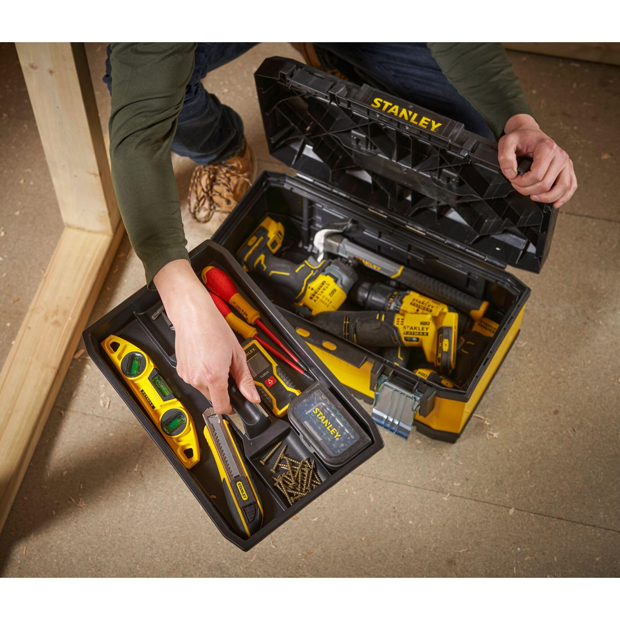 STANLEY 1-95-612 Cassetta Porta Utensili, 20"