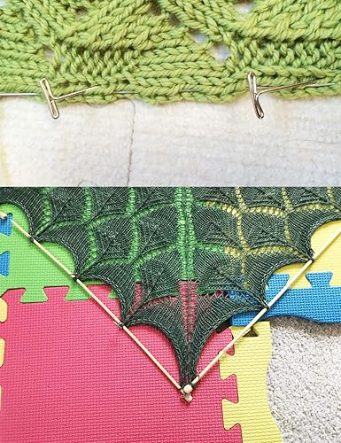 Miniatura 8 de Benvo 150 pines en T de acero surtidos de dos tamaños para peluca, alfileres de costura chapados en níquel, pasadores de agujas con cabeza de barra