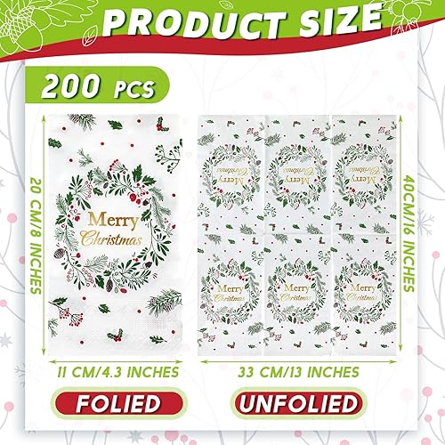 Miniatura 2 de Karenhi 200 servilletas de San Valentín, servilletas de eucalipto con corazones de San Valentín, toallas de mano desechables para baño, toallas de