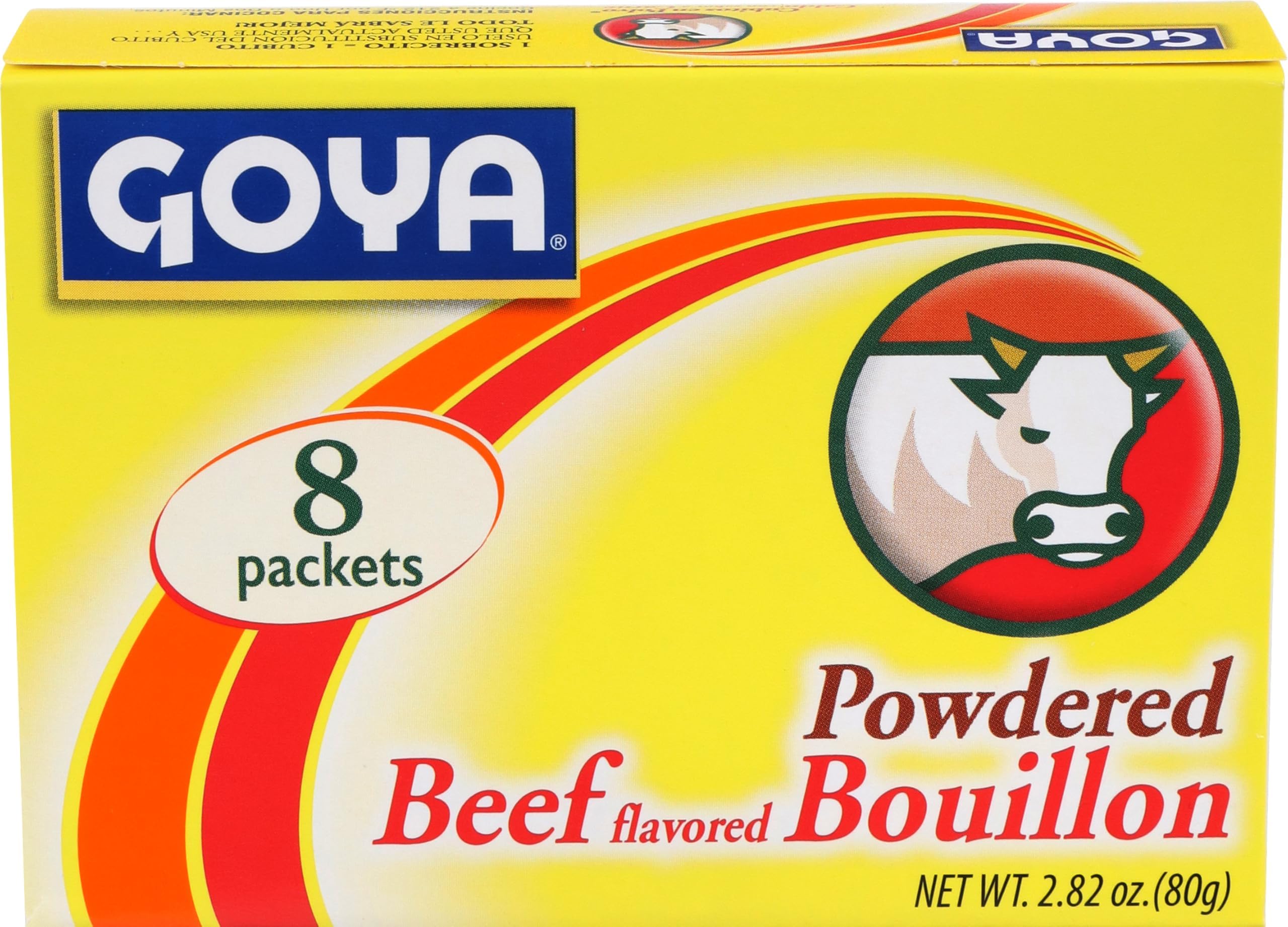 Goya Powdered Beef Flavoured Bouillon 80g Box