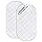 Bassinet Mattress Protector Fits 12 x 27 Moses Basket and Silver Cross Stroller Bassinet Mattress, Ultra Soft Waterproof and Breathable, 2 Pack, Washer & Dryer