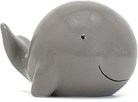 Vista 7 de Child to Cherish Alcancía de cerámica de ballena, azul