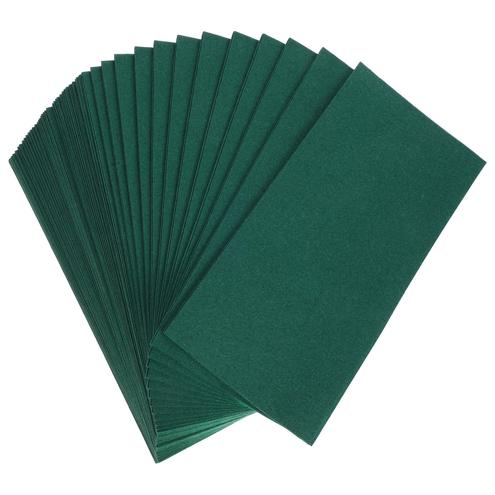 200 Unidades Servilletas Verdes Desechables de Papel para Bodas y