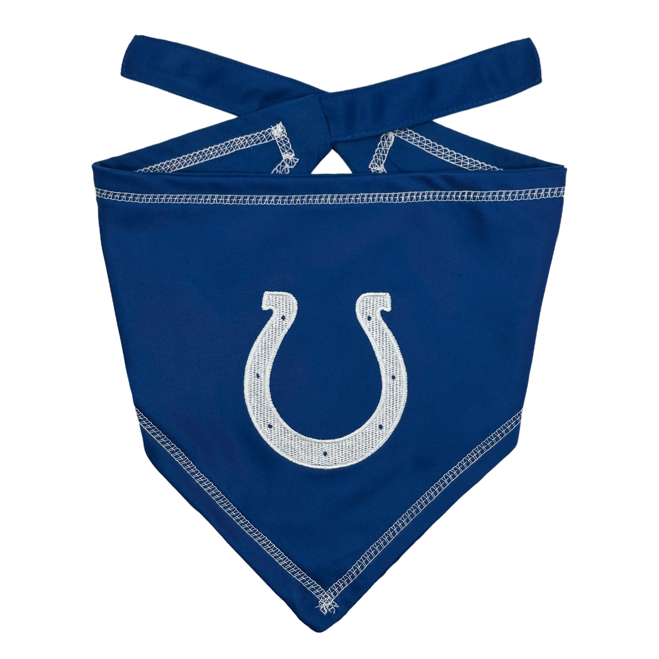 Bandana pour chien Pets First NFL Indianapolis Colts taille S M bleu