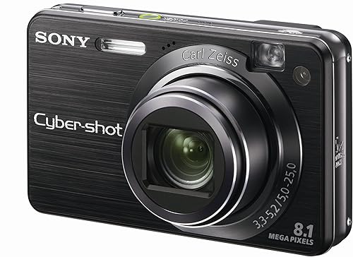 Miniatura 3 de Sony Cybershot DSCW150B 8.1MP Cámara digital con zoom óptico 5x con disparo súper estable (negro)