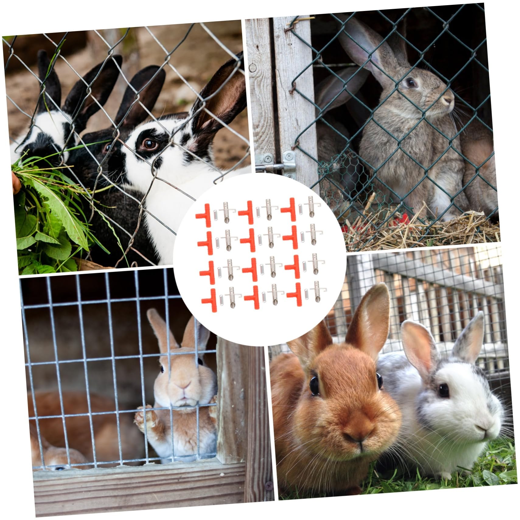 Bebedero Automático para Animales Pequeños, 30 Juegos de Acero Inoxidable