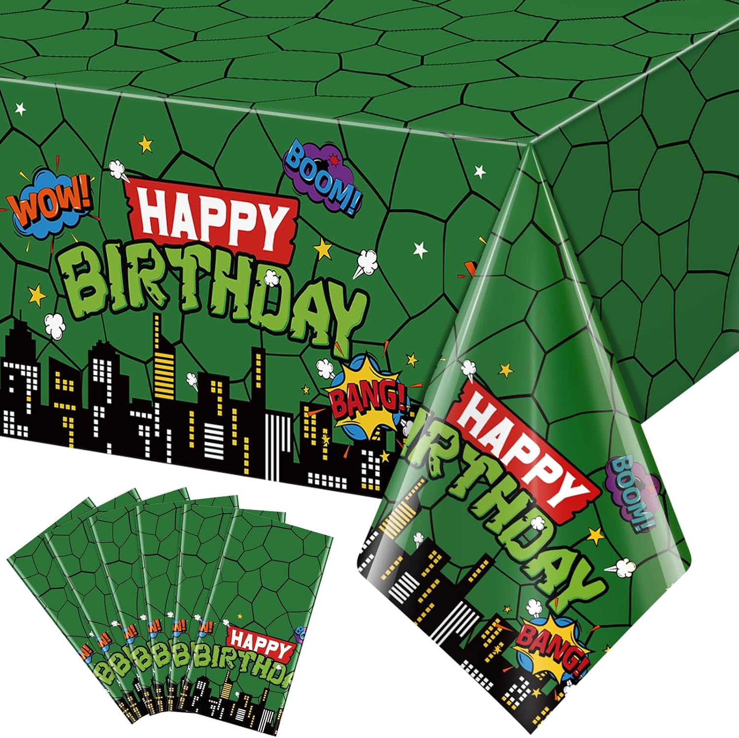 3 Pcs Turtle Birthday Party Tablecloths Decorations, Disposable Cartoon Turtle Table Cloths Plastic Rectangle Table Covers for Cartoon Theme Birthday Party Supplies, 54x108 Inches
