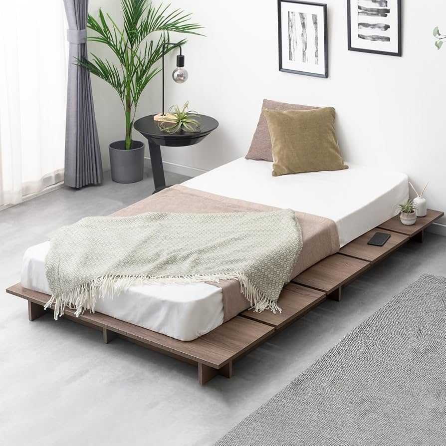 【美品】タンスのゲン ベッドフレーム シングル 木製 タンスのゲン ベッド シングル 収納 ベッドフレーム 収納ベッド