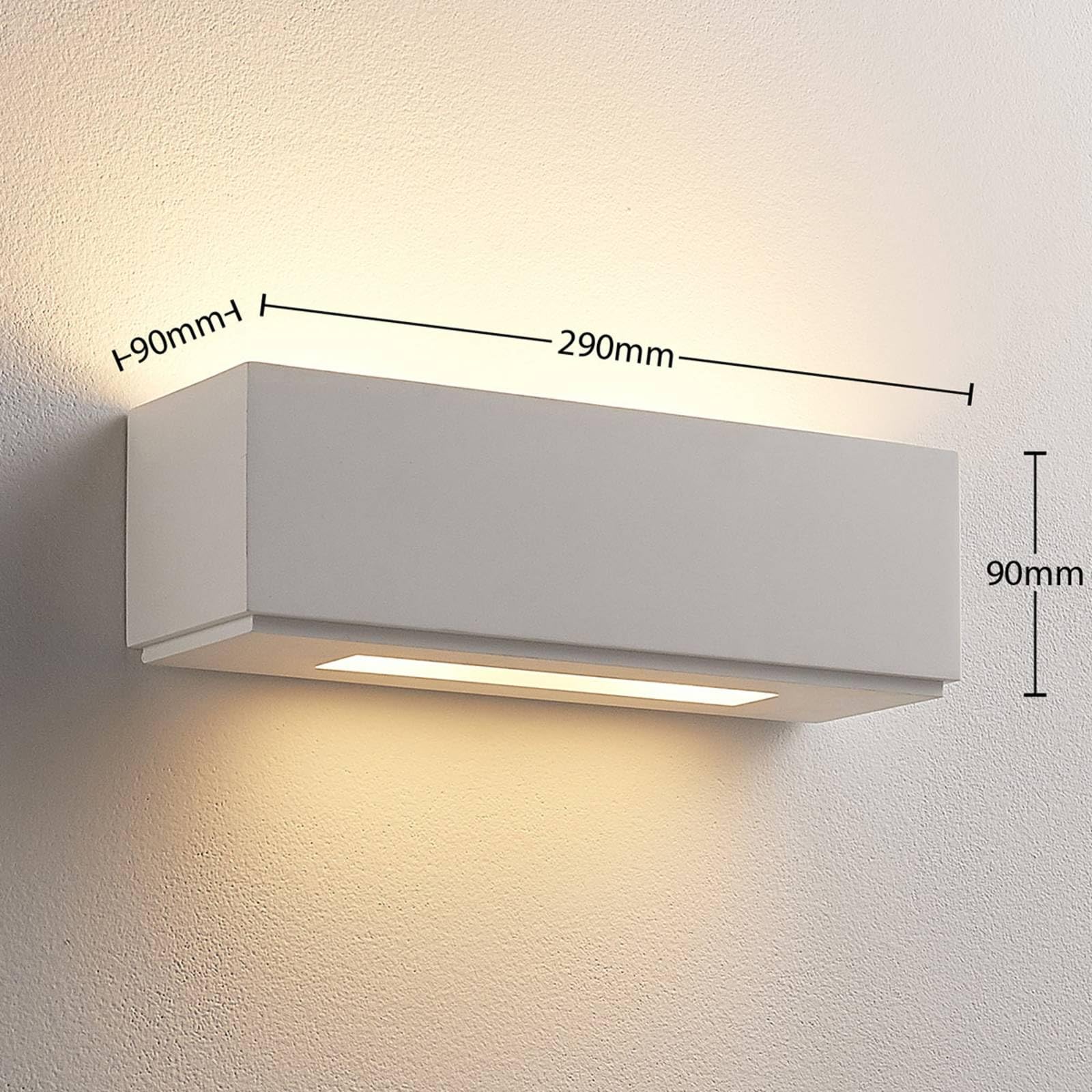 Applique LED Moderno Kenshi Bianco,, Luce Con 3 Temperature Di Colore Dimmerabile Inspire Bianco Naturale 86222771