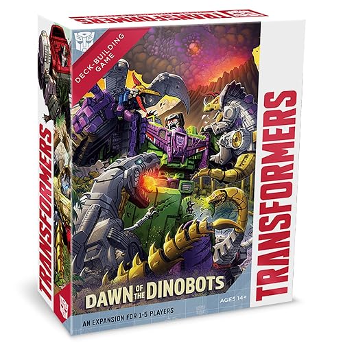 Renegade Game Studios Transformers - Juego de construcción de mazos: Dawn of The Dinobots Expansion