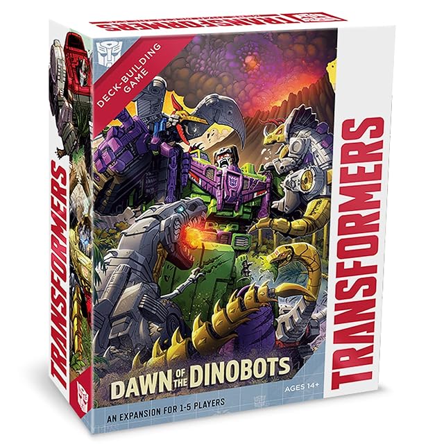 Renegade Game Studios Transformers - Juego de construcción de mazos: Dawn of The Dinobots Expansion