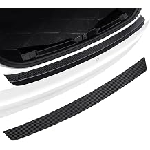 Car Rear Bumper Protector Guard for Outback IV BR 2010-2014, Trunk Edge Protector Sticker Anti-Scratch Trunk Door Sill Strip Bumper Protective Guard,B/8104cm
