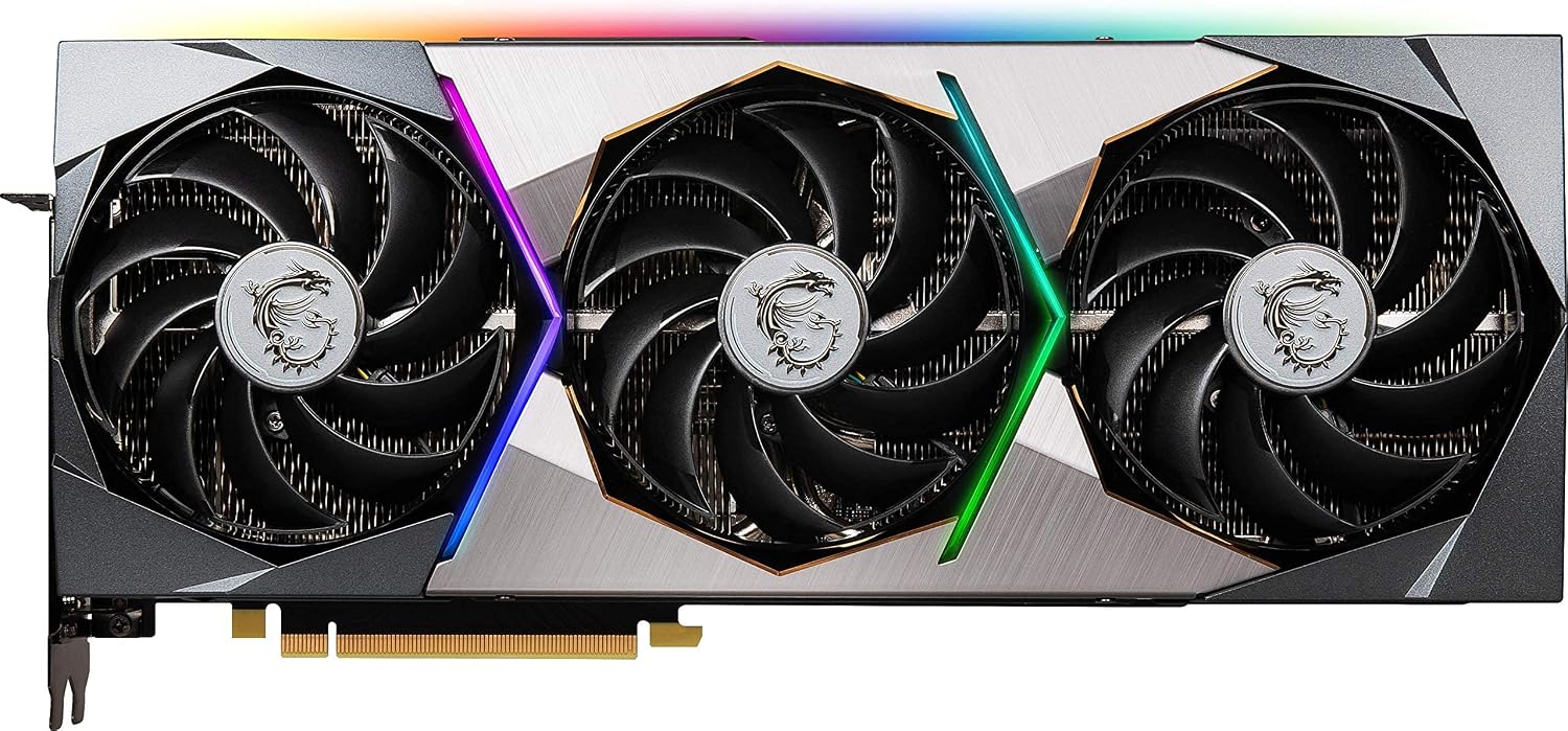 MSI Gaming GeForce RTX 3070 SUPRIM X 8G LHR 8GB GDRR6 256-Bit HDMI/DP Nvlink Torx Fan 4 RGB Graphics Card, Video Card for PC Gaming, GPU, NVIDIA Computer Graphics Cards (Renewed)