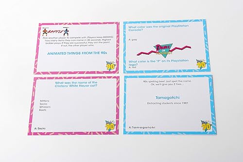 Miniatura 5 de Buffalo Games Hella 90's - Pop Culture Trivia Game Brown