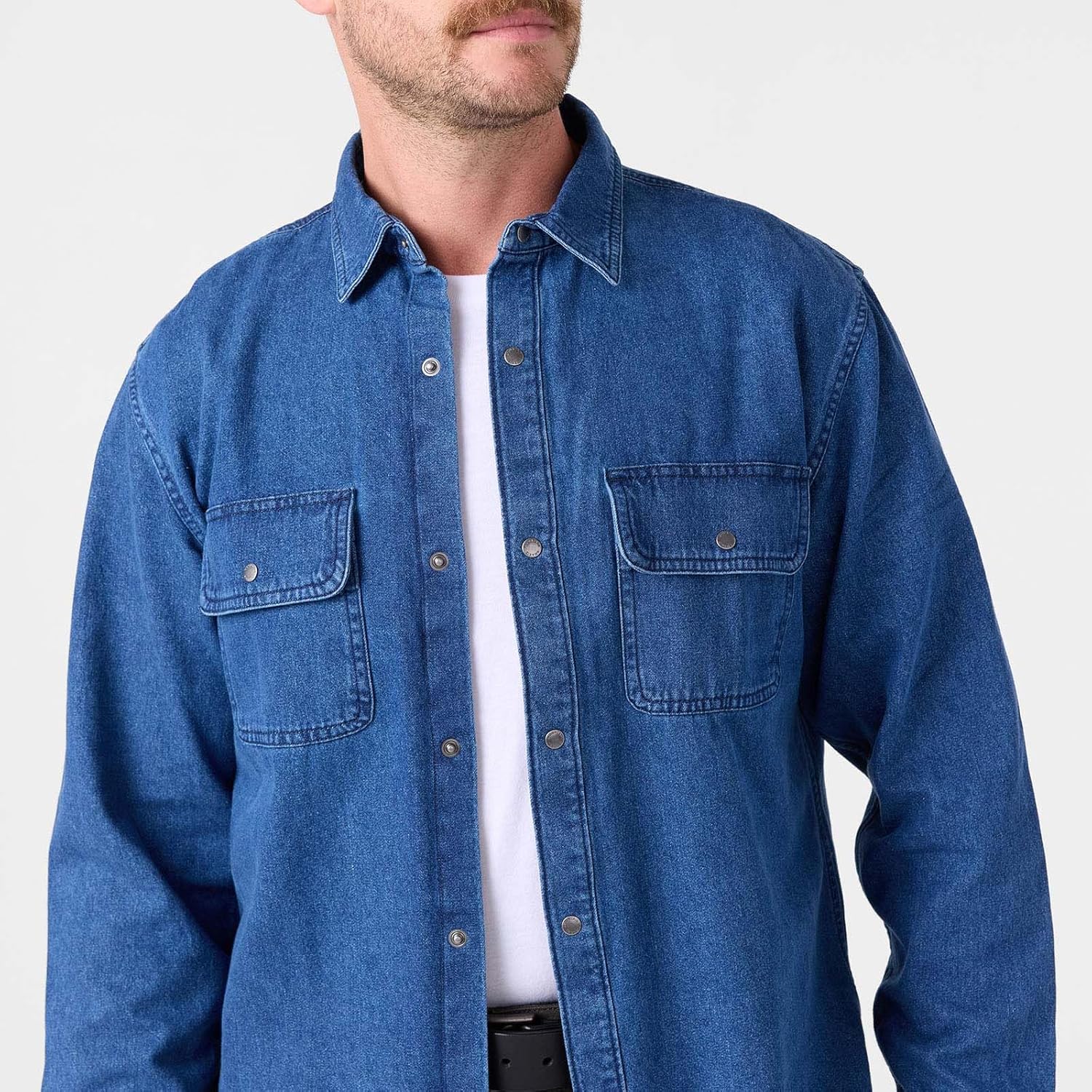 Mountain Khakis Men's Austin Denim Shirt - Image 3