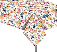 Vista 64 de CC HOME 1 Pack Train Plastic Tablecloth 54 x 87 Inch Long Rectangular Table Cover for Buffet,Birthday Party Holiday Dinner,Picnic or Tablecloth for