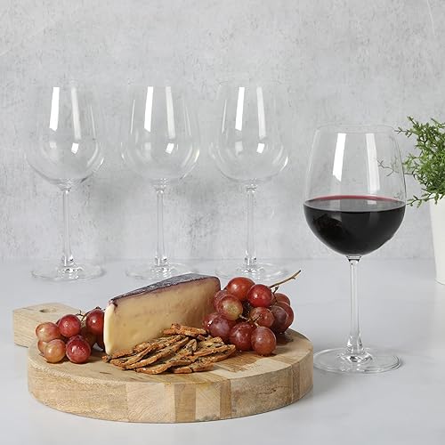 Miniatura 2 de Martha Stewart Vivica - Juego de 4 copas de vino tinto de 20 onzas