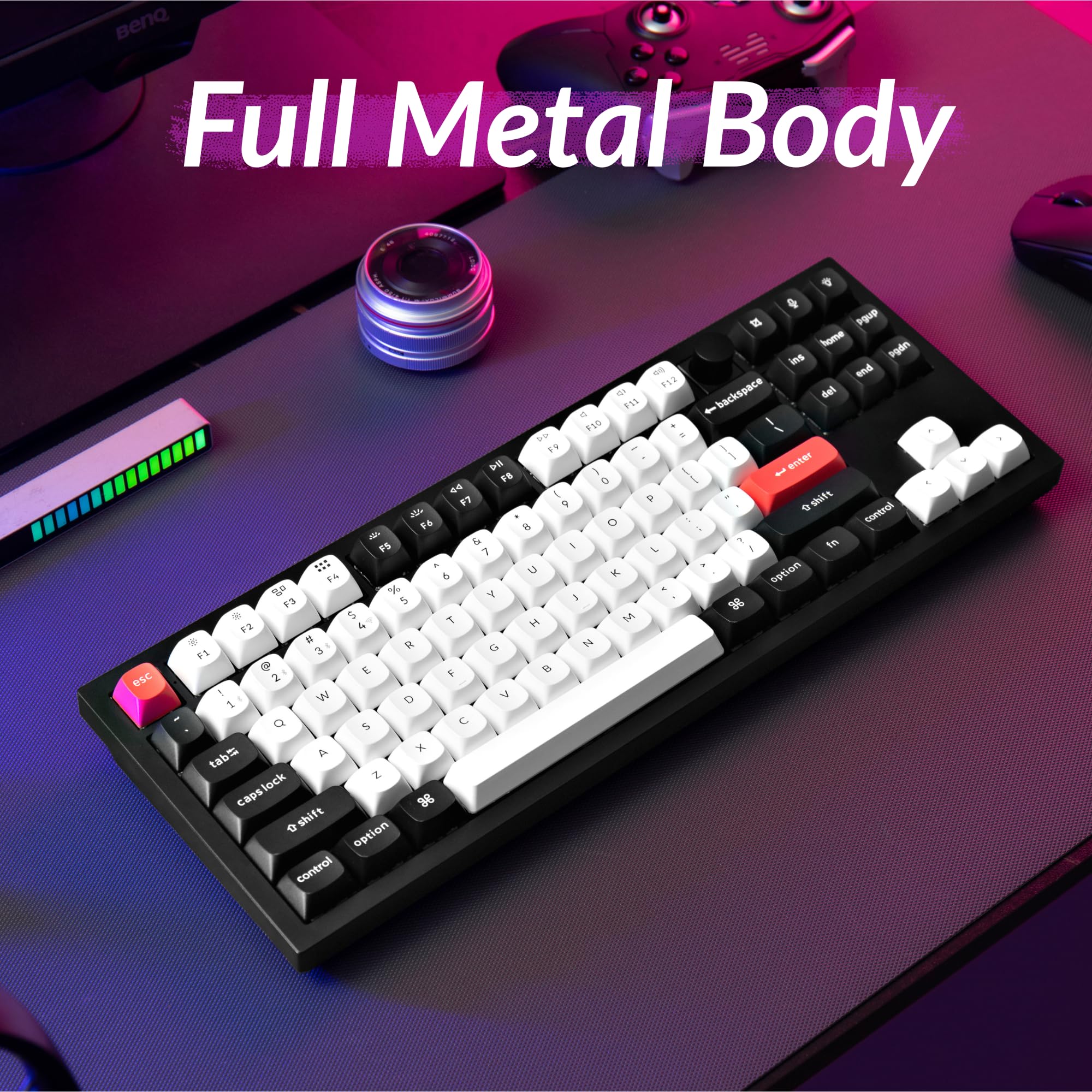 Amazon.com: Keychron Q3 HE Wireless Custom Keyboard, 2.4 GHz
