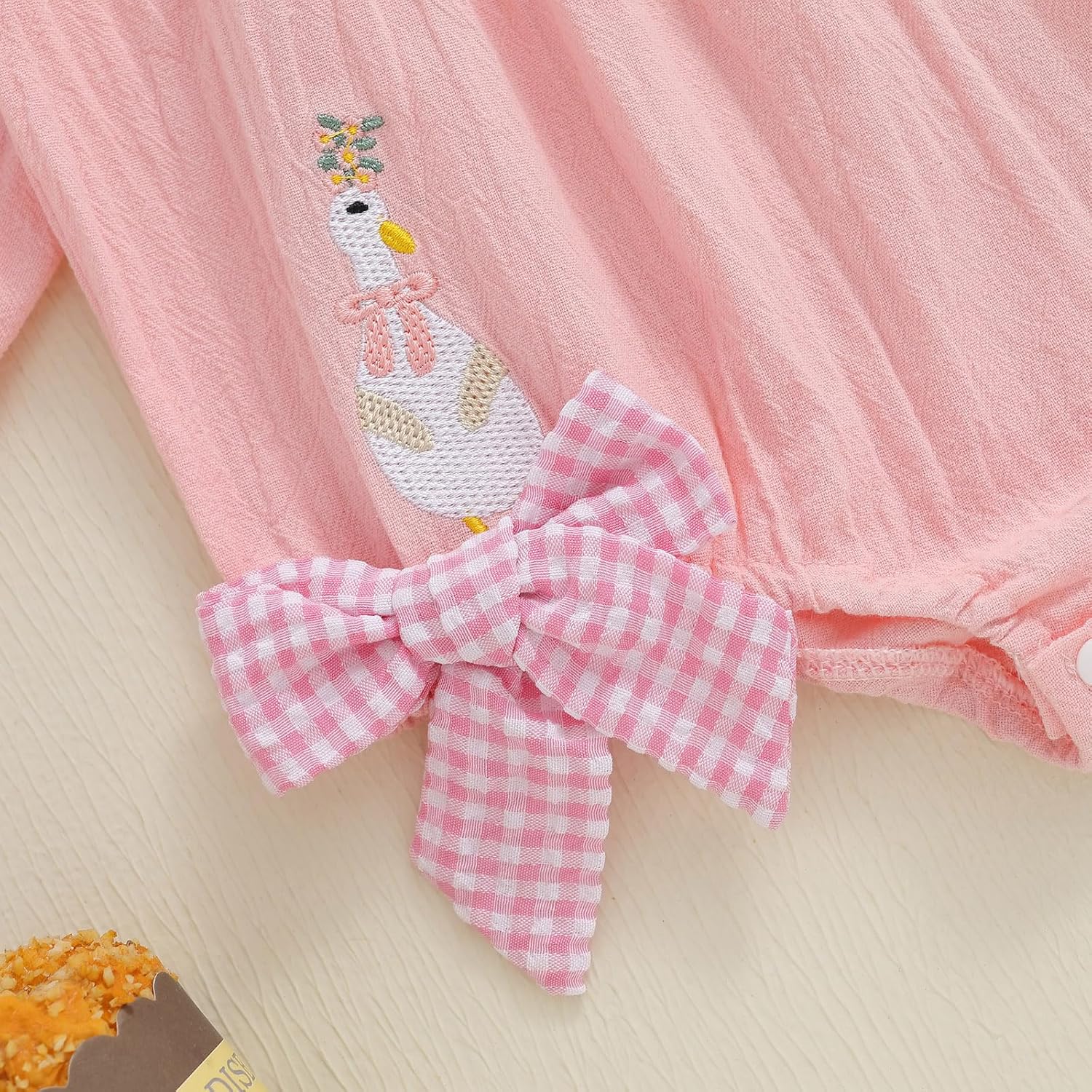 My First 1st Birthday Outfit Baby Girl 1 Year Old Clothes One Silly Goose Bubble Romper Onesie Fall Winter Clothes - Image 4