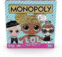 Vista 1 de Monopoly Game: L.O.L. Surprise Edition Juego de mesa para niños a partir de 8 años