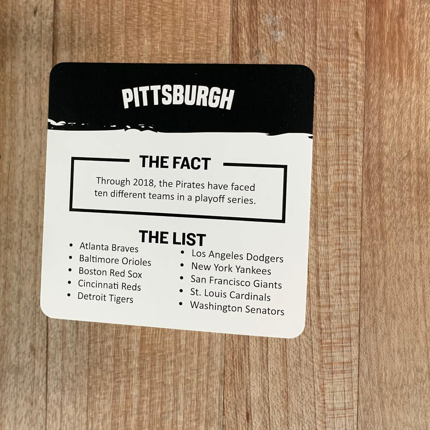You Gotta Know Pittsburgh Against The World - Sports Trivia Game - Image 6