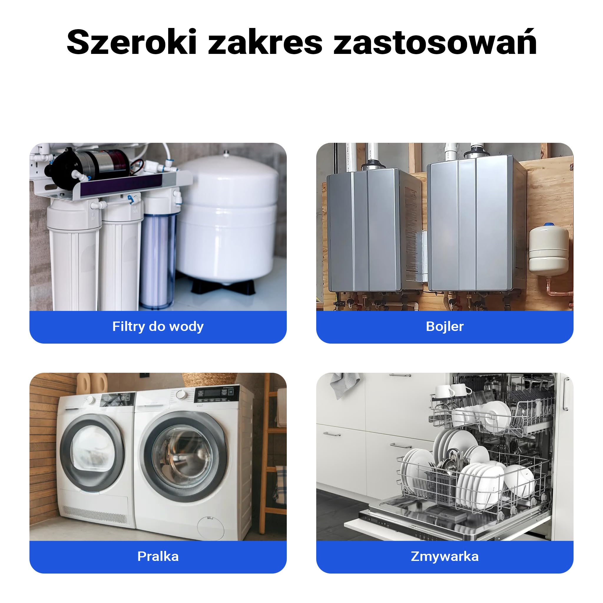 Naturewater filtr wstępny do wody z wkładem PP 20", filtr mechaniczny z płukaniem wstecznym, ciśnienie robocze 1,5–5 bar, filtracja wody w domu