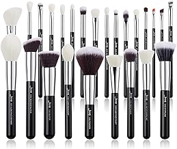 Jessup Brand 25 Pieces Professional Makeup Brush Foundation Beauty Cosmetics for Powder, Eyelashes, Lipstick Bristles in Natural Synthetic Material T175