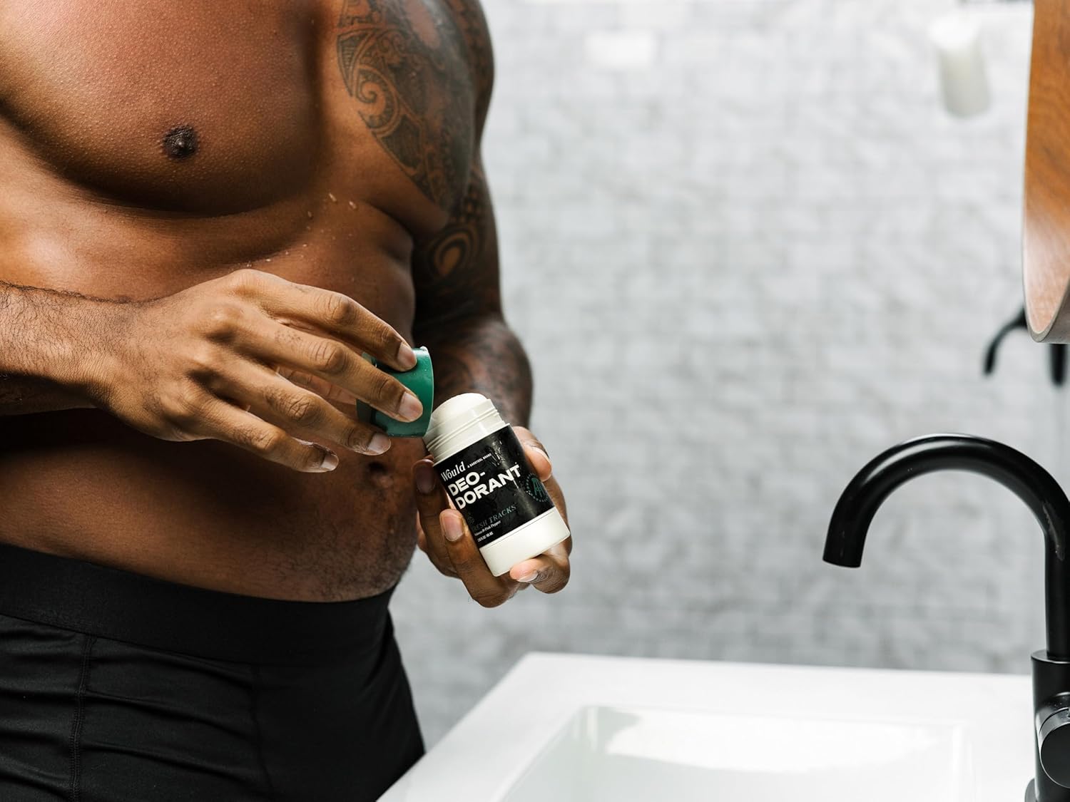 Would Aluminum Free Deodorant For Men - 2.85 Fl Oz Natural Deodorant For Men - Odor Protection, Natural Extracts, Essential Oils, Oakmoss & Pink Pepper, 1 Pack