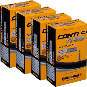 Continental - Inner Tube Tour All 28" Presta 42mm SV - Set of 4