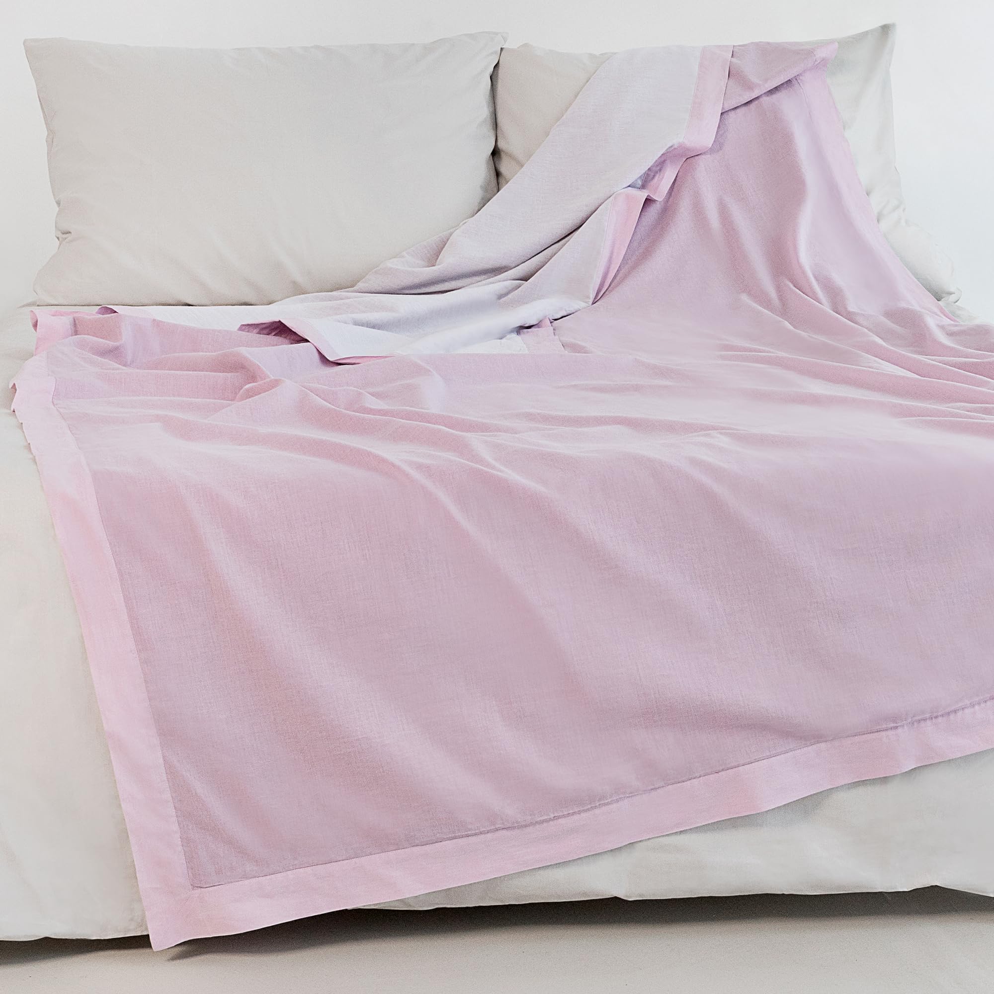Manta Dohar de algodón premium RELAXOUND Original Breezyblanket 155 x 225 cm Berry