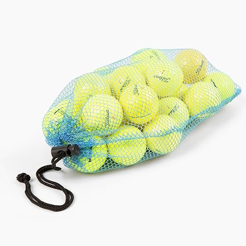 Miniatura 2 de Clean Green Golf Balls Paquete de 24 a 48 unidades recicladas y usadas de la mezcla de pelotas de golf Titleist amarillo, incluye Titleist Velocity