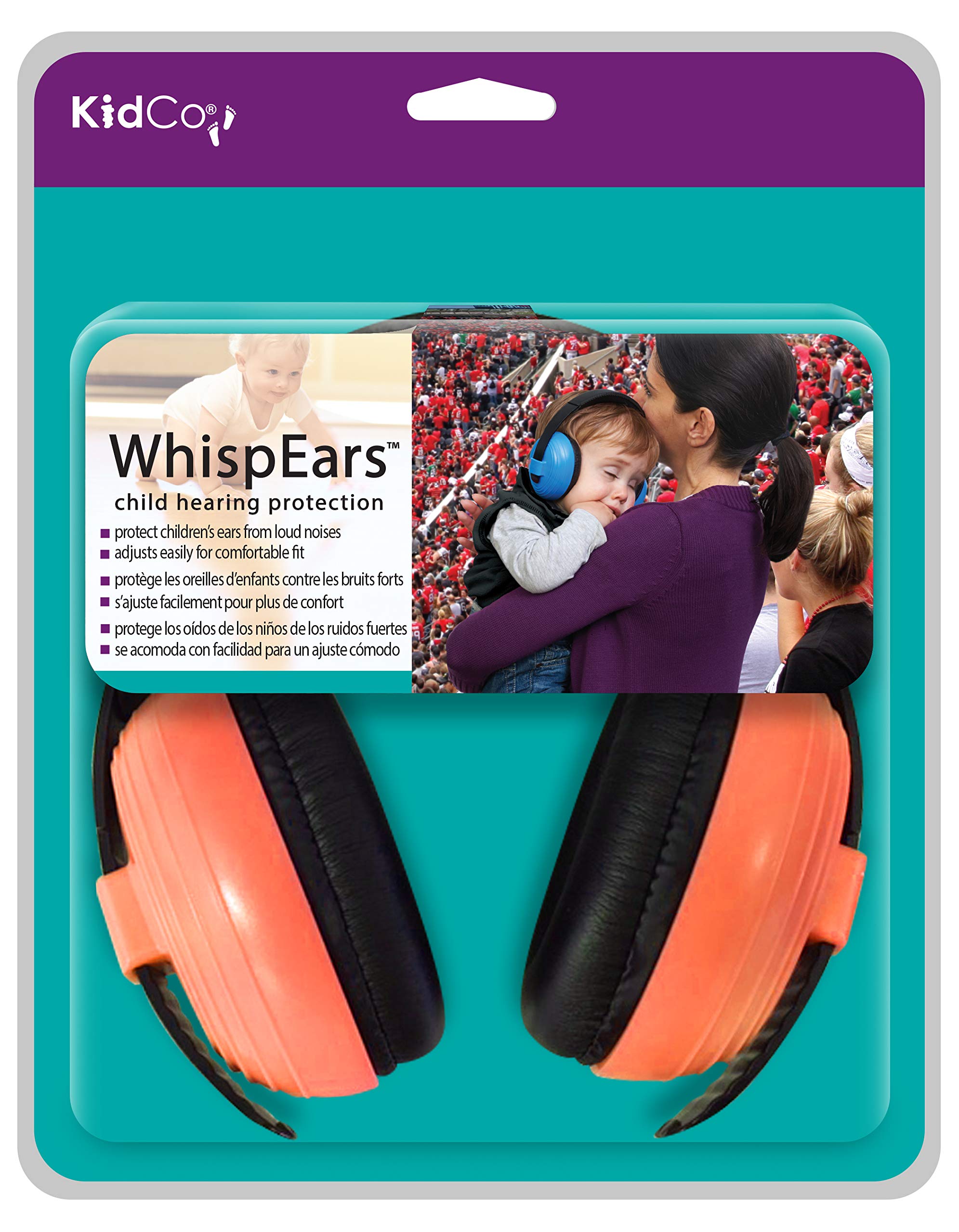 KidCo Whispears Baby-Gehörschutz-Kopfhörer, Geräuschunterdrückung, Ohrenschützer für Babys, Kleinkinder und Kleinkinder