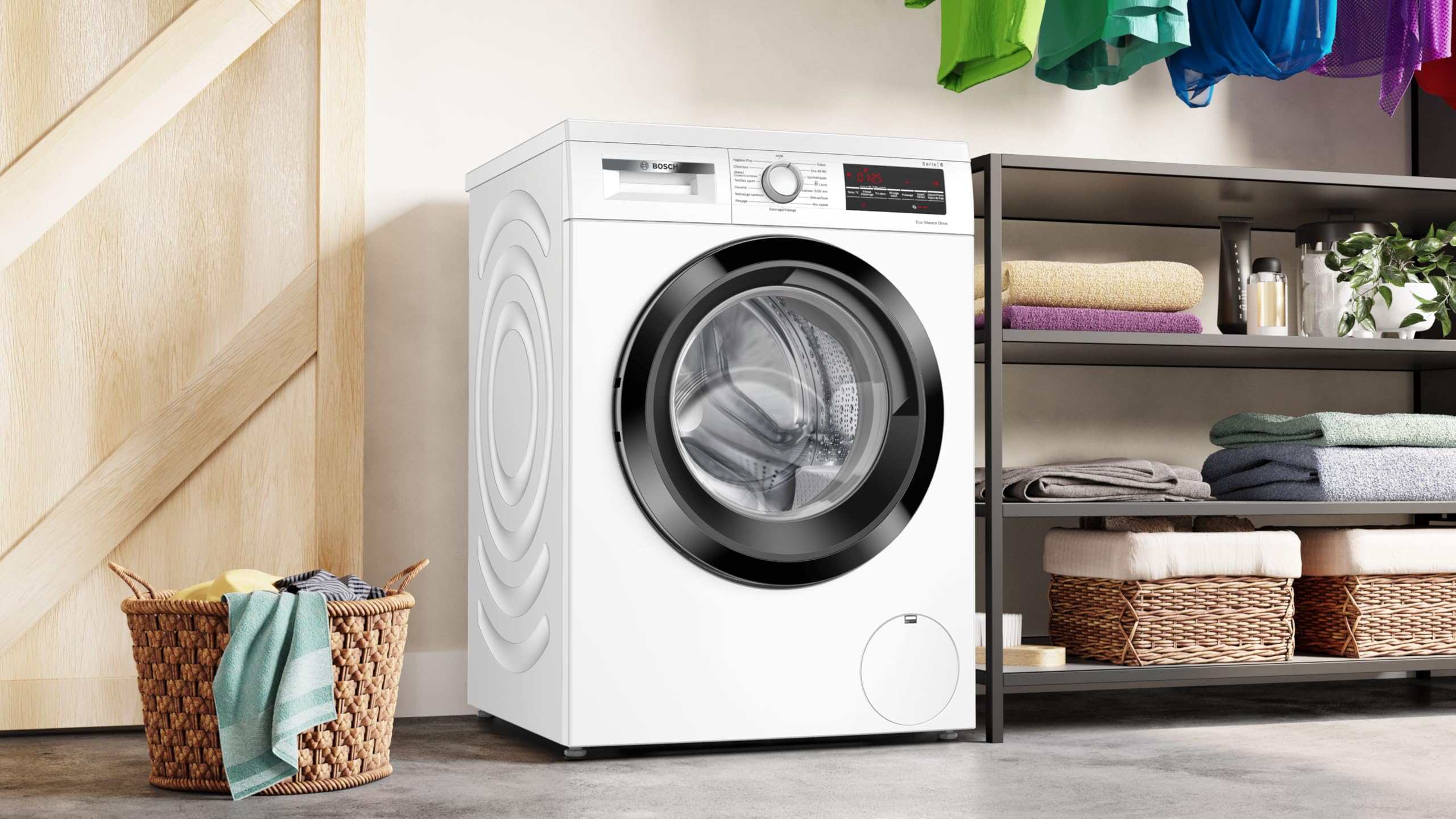 Série 6, Lave-linge front, 9 kg, max. 1400 tr/min, WUU28T69FR