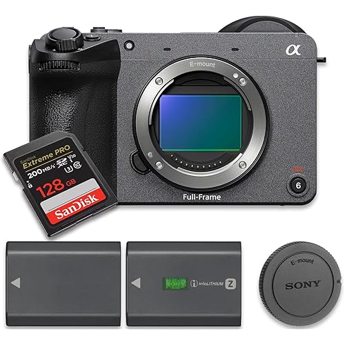 Sony FX2 Full-Frame Cinema Camera Body Only, Gray (Value Bundle)