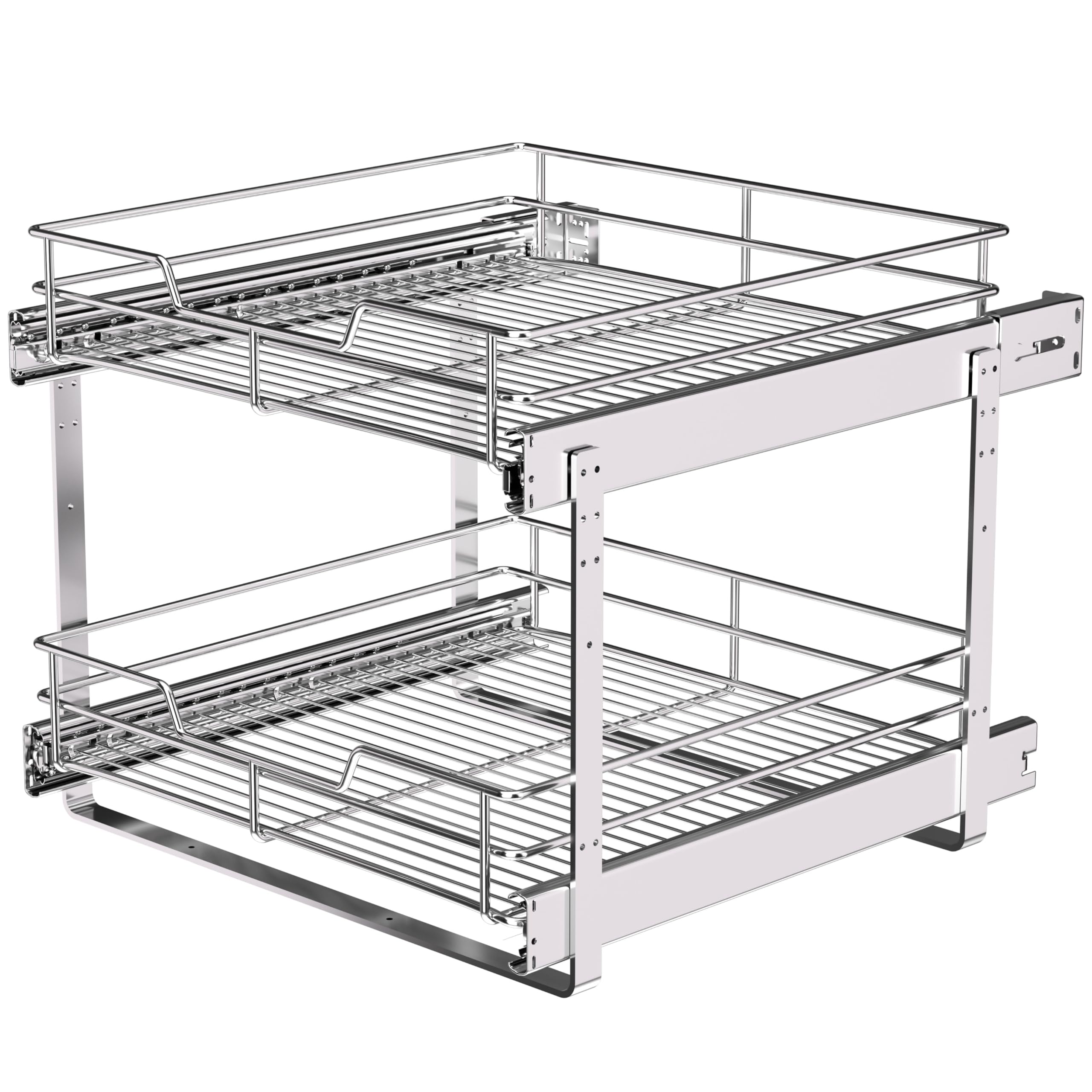 JOWBOOW 2-Tier Shelves