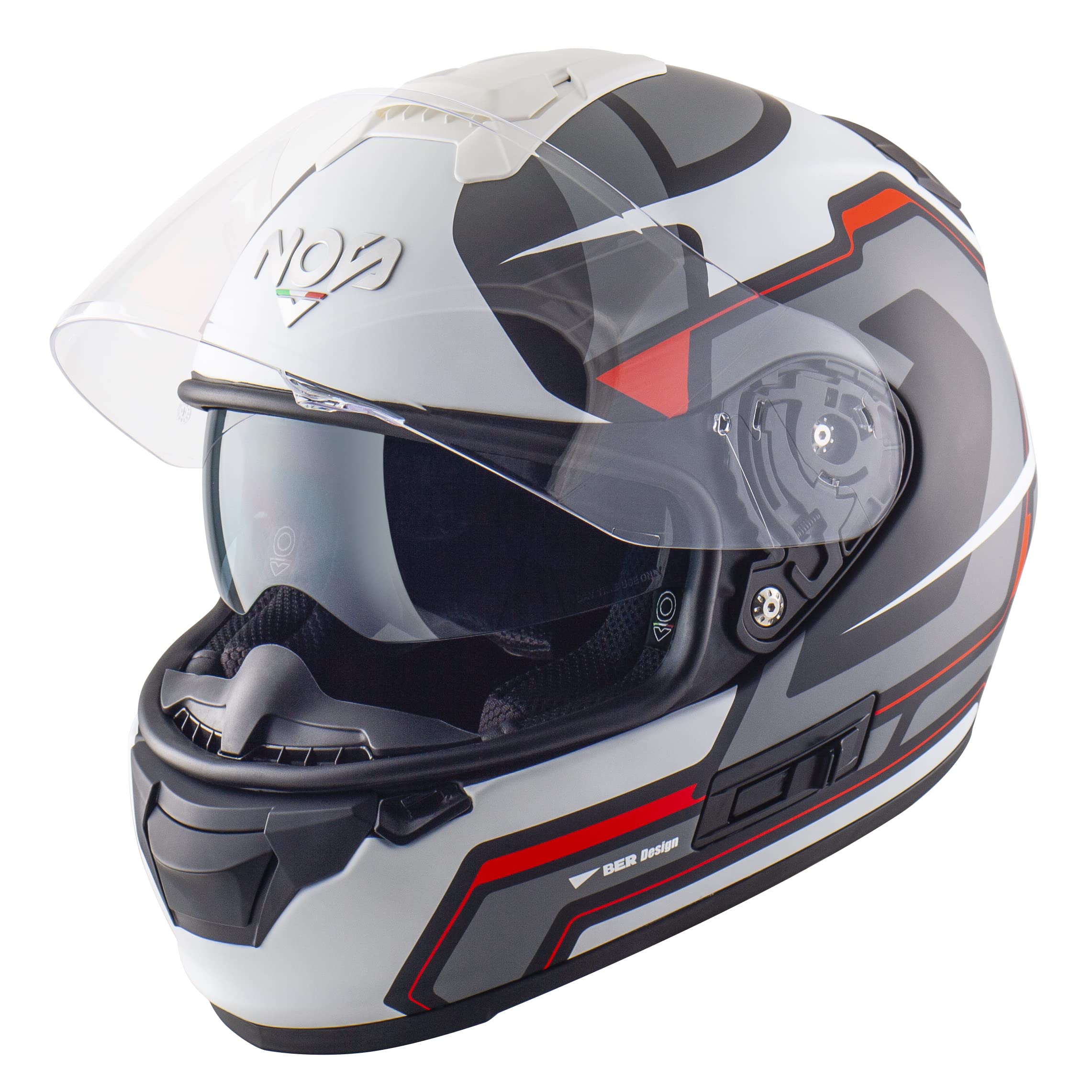 CASCO NOS NS-7F, XL, ALIAS RED