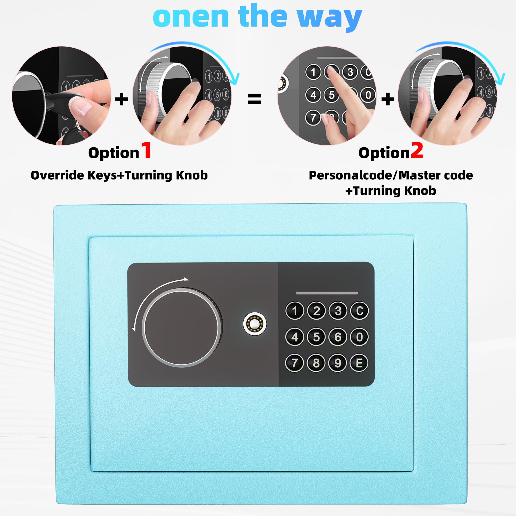 Amazon.co.jp: デジタル電子マネー金庫、スチールセキュリティロック
