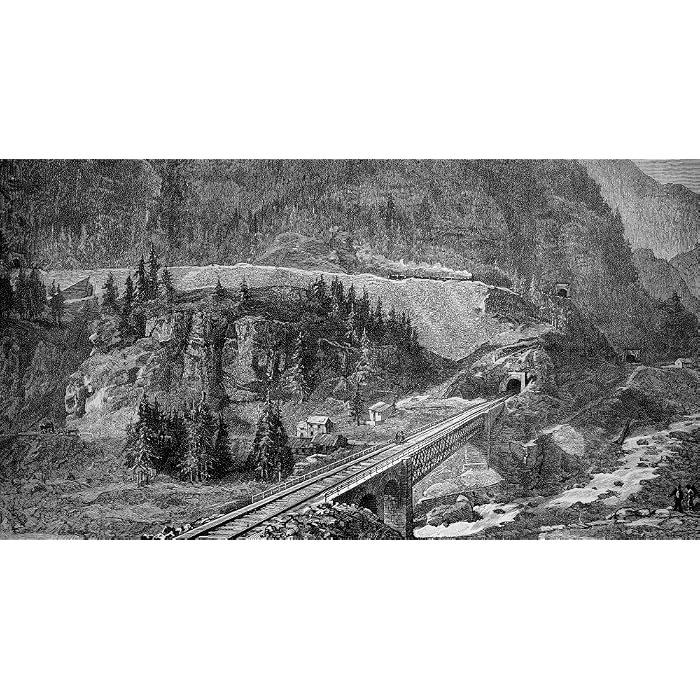 Buy Saint Gotthard Tunnel Na Stretch Of The Saint Gotthard Tunnel Near 