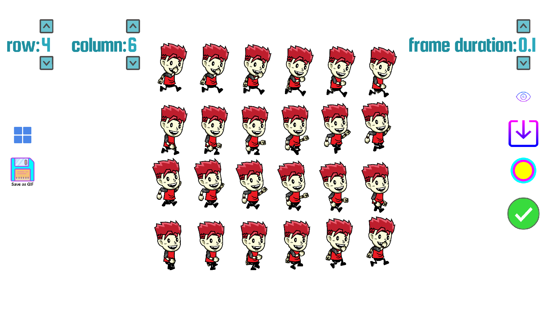 Sprite animation player - App on Amazon Appstore